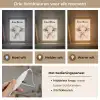 Koe - Bohemian - Kalfje - Bloemen Light Box met kabel (Kinderlampje) klein -USP_lichtkleurNL