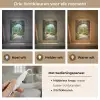 Doorkijk - Landschap - Bloemen - Pad - Uitzicht Light Box met kabel (Tafellamp) klein -USP_lichtkleurNL