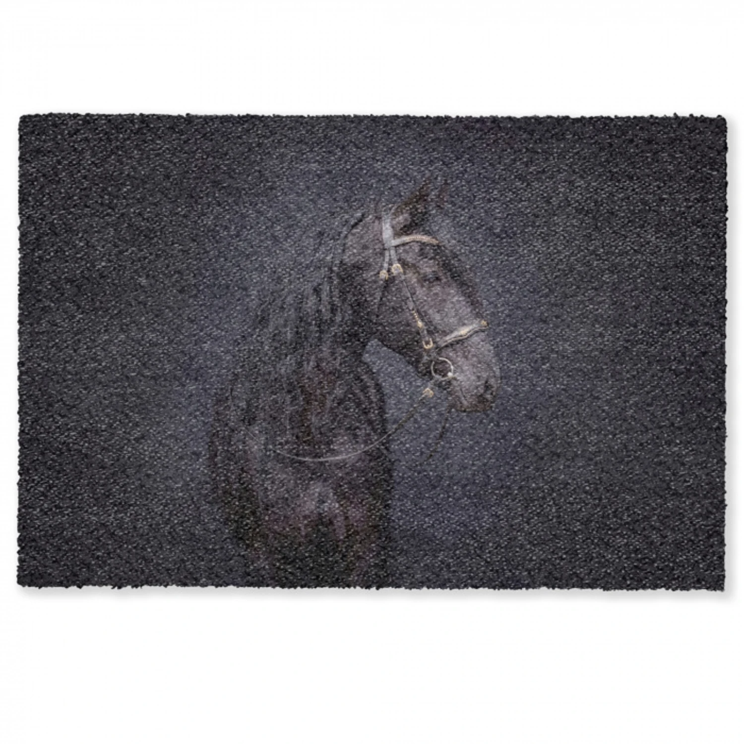 Portret - Paard - Donker Deurmat klein -zkaufland3d