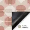 Retro - Klassiek - Roze Deurmat klein 898 -antislip_NL