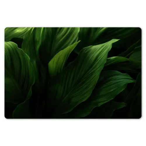 Bladeren - Schaduw - Groen - Textuur Placemat vinyl groot -zzsfeer1_Kitchenyeah-website