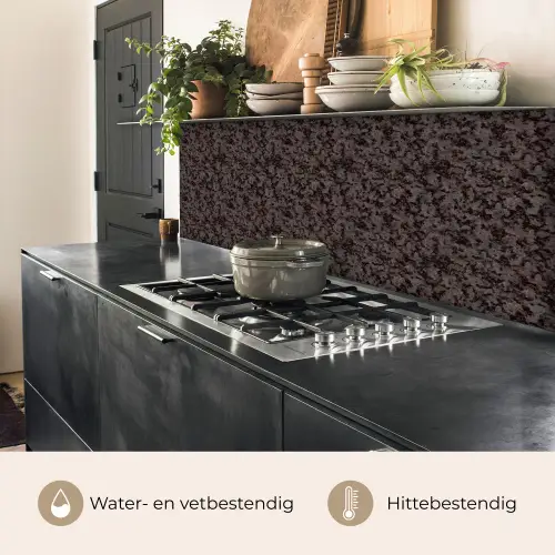 Donker - Grijs - Patroon keuken achterwand 2 middel 871 -usp_NL