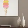 Schepijs - Hoorntje - Illustratie - Minimalistisch PET vilt klein -sfeer6_closeup