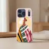 Vrouw - Zon - Kleurrijk Telefoonhoesje iPhone 17 Pro klein -sfeer2