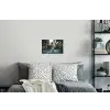 Boeket - Bloemen - Kleurrijk - Astronaut Muursticker klein -slaapkamer