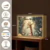 Giraffe - Jungle - Bloemen Light Box met batterij (Wandlamp kind) middel -USP_websiteoverzichtNL