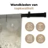 Pluis - Vrouw - Beige Wandkleed katoen klein -sfeer2