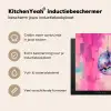 Discobal - Pink - Verf Inductie beschermer vinyl 3mm middel -sfeer2