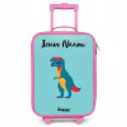 Dino - Dier - Zonnebril Kinderkoffer - Roze klein -3d