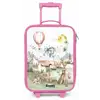 Alpaca avontuur Kinderkoffer - Roze klein -zz3dotto
