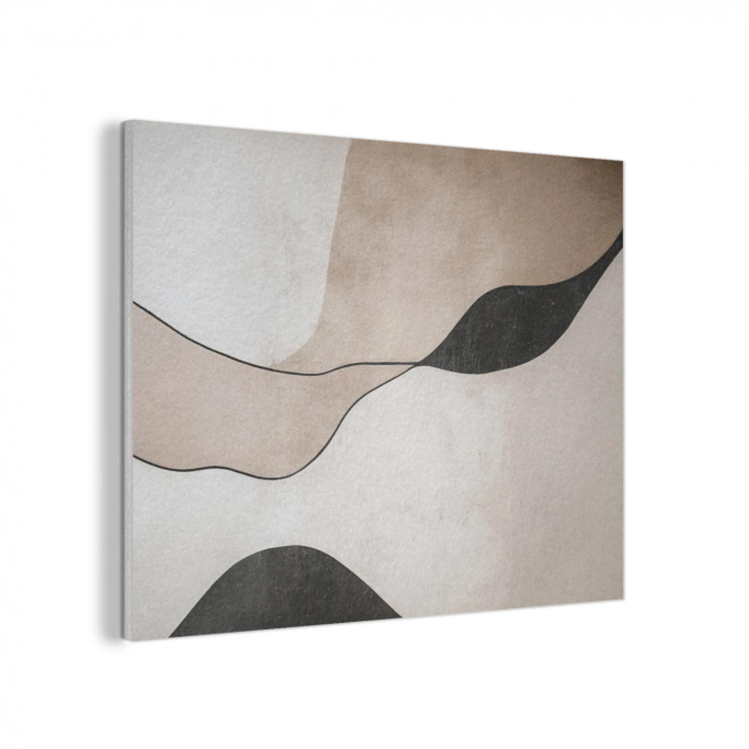 Contourlijnen - Abstracte landschap PET vilt klein -3d