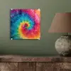 Regenboog - Tie dye - Kleurrijk - Blauw plexiglas 5mm klein -sfeer3