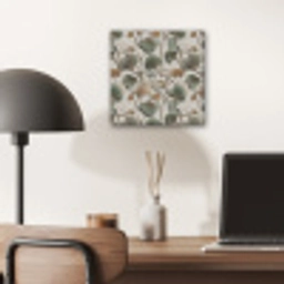 Elegant - Bladeren - Groen aluminium wit klein 46 -sfeer5