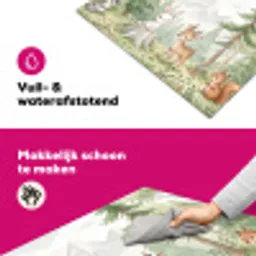 Bos - Dieren - Groen Inductie beschermer vinyl 3mm klein -wsfeer6_website