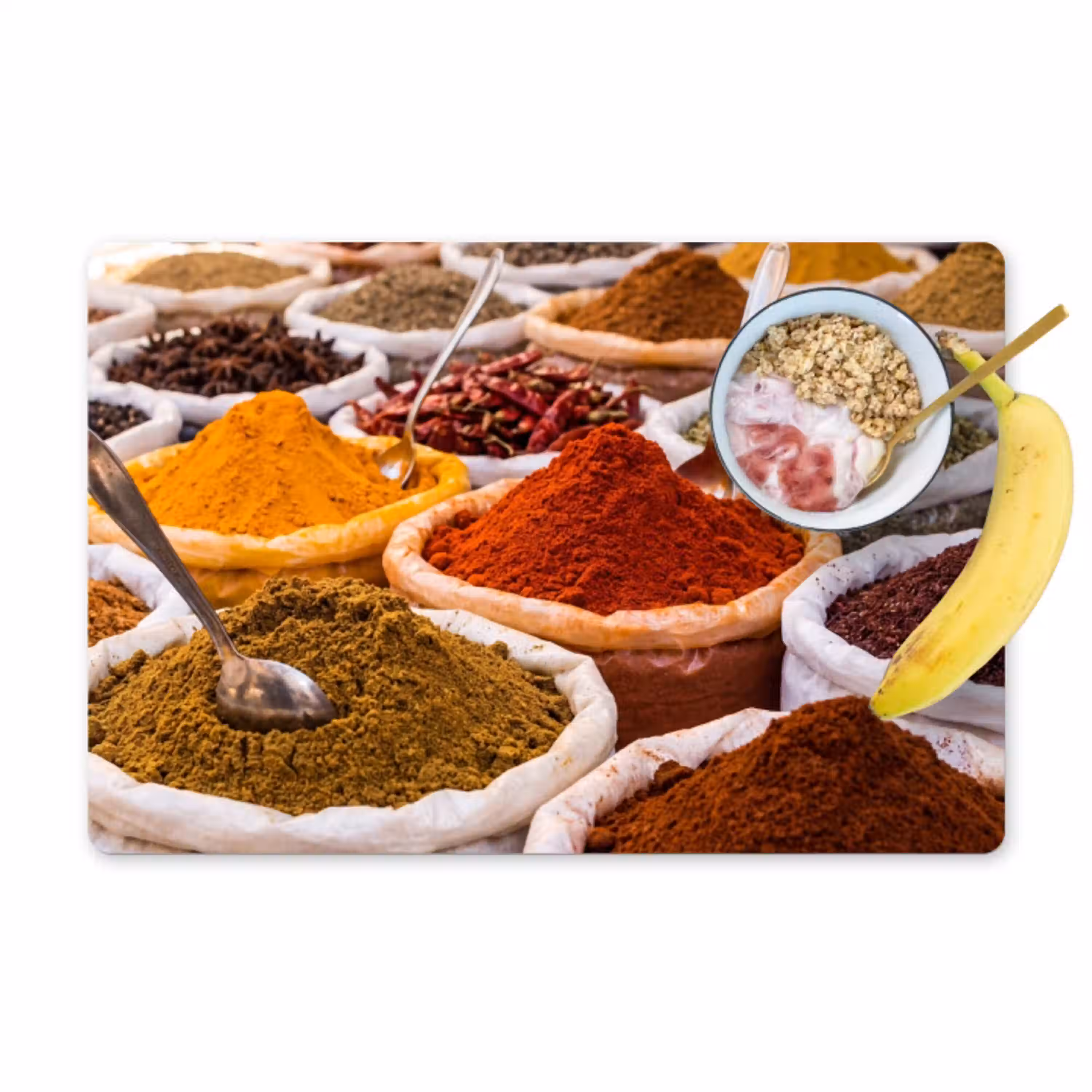 Kruiden - Markt - Eten Placemat vinyl groot -zzzproduct_Kitchenyeah-website