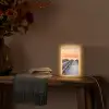Zonsonderang - Zee - Pad - Gras - Duin - Vogels Light Box met kabel (Tafellamp) klein -sfeer4