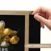 Quotes - Bloem - Tulp - Geel Light Box met batterij (Wandlamp) middel -USP_websiteprintNL
