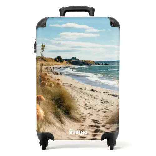 Duinen bij zee NBS - Handbagage koffer - Kinderen Unisex middel -productfoto_recht
