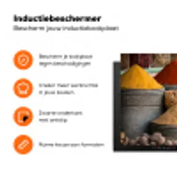 Specerijenmarkt Impressie Inductie beschermer vinyl 3mm klein -zzzzzzz-td-ups