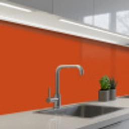 Sienna - Aarde - Kleuren - Effen keuken achterwand 2 middel 871 -3d_schuin