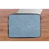 Golven - Ritmisch - Blauw laptophoes neopreen klein 279 -tafel