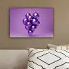Druif - Disco - Glitter - Paars canvas 2cm klein -sfeer3