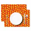 Oranje - Citroen - Geel - Blauw Placemat vinyl groot 368 -zzsfeer2_Kitchenyeah-website