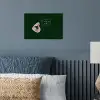 Illustratie - Mond - Donkergroen - Tekstwolkje poster papier klein -sfeer2