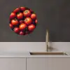 Groente - Rood - Tomaten KitchenYeah - Keuken - Wandcirkel Forex klein -sfeer1