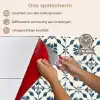 Grafisch - Tegel - Blauw keuken achterwand spatscherm klein 900 -spatscherm_NL