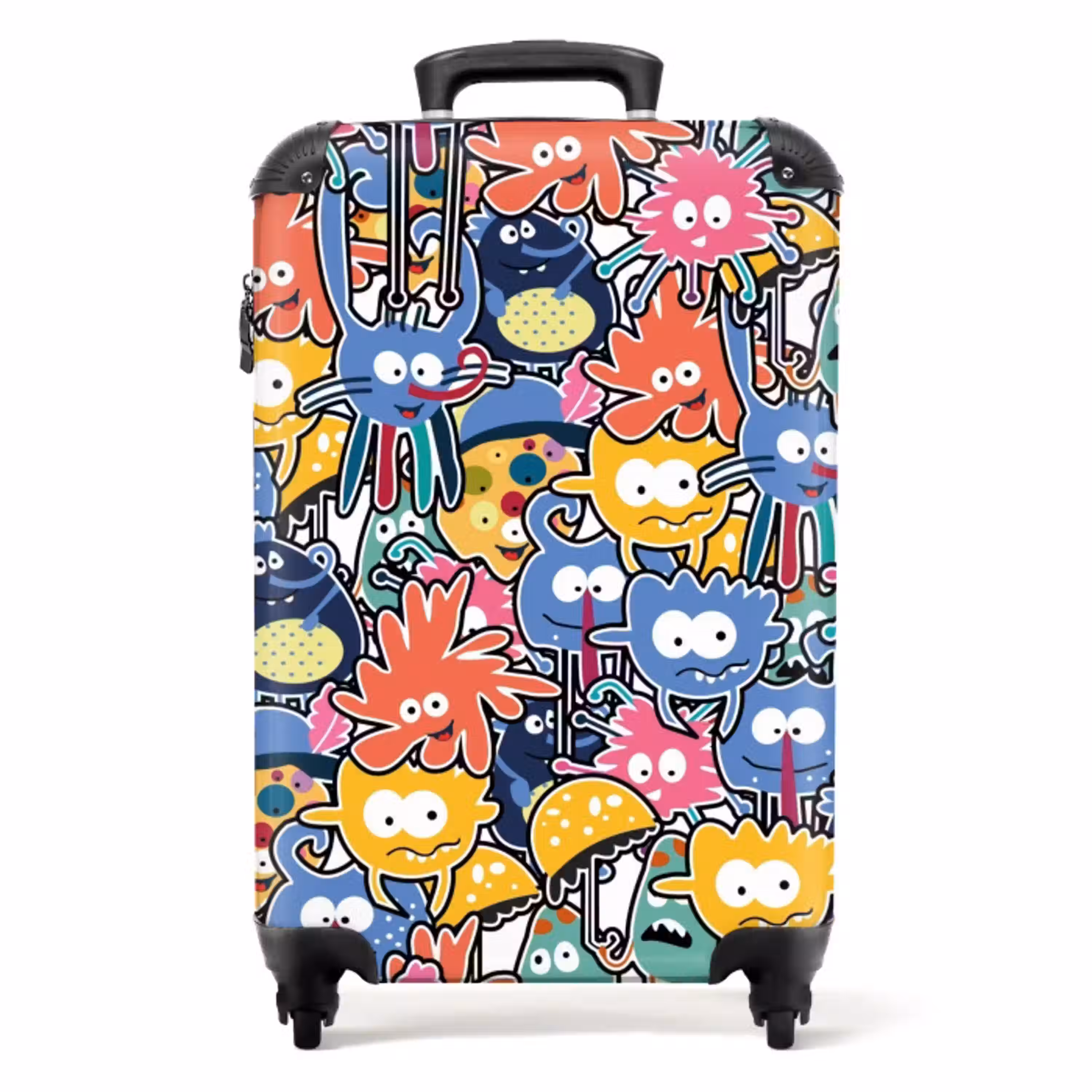 Beestjes met Grote Oogjes NBS - Handbagage koffer - Unisex middel -productfoto_recht