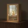 Kuiken - Raam - Paaseieren Light Box met kabel (Tafellamp) klein -z3d_website