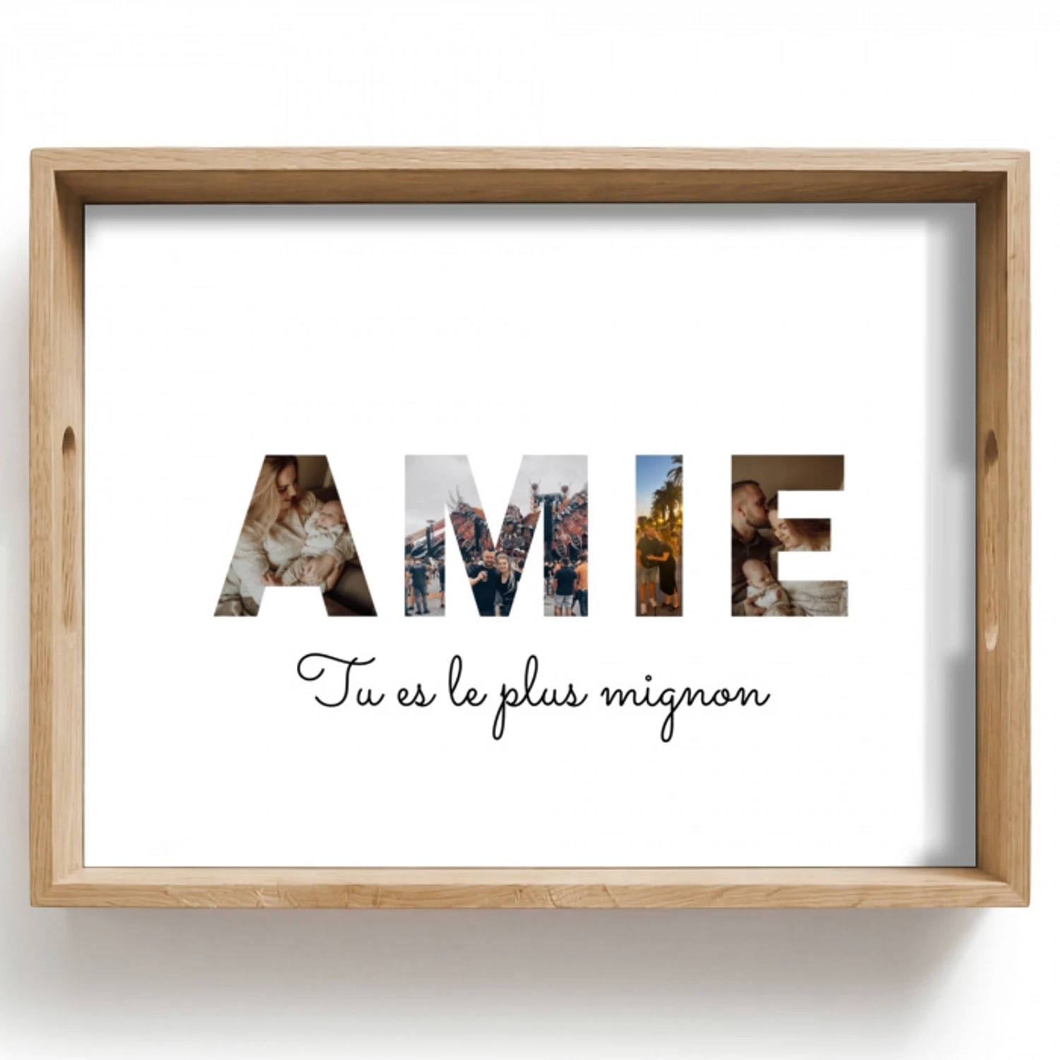 Amie - Collage de lettres Dienblad Rechthoek middel -z3d_shopping