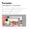 Bloemen - Koffie - Raam Muismat XXL klein -sfeer5