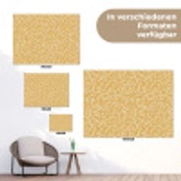 Takjes - Patroon - Oker tuinposter los doek klein 239 -Xsfeer9_DE