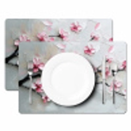 Bloesem - Kunstzinnig - Roze - Sakura Placemat vinyl groot -zzsfeer2_Kitchenyeah-website