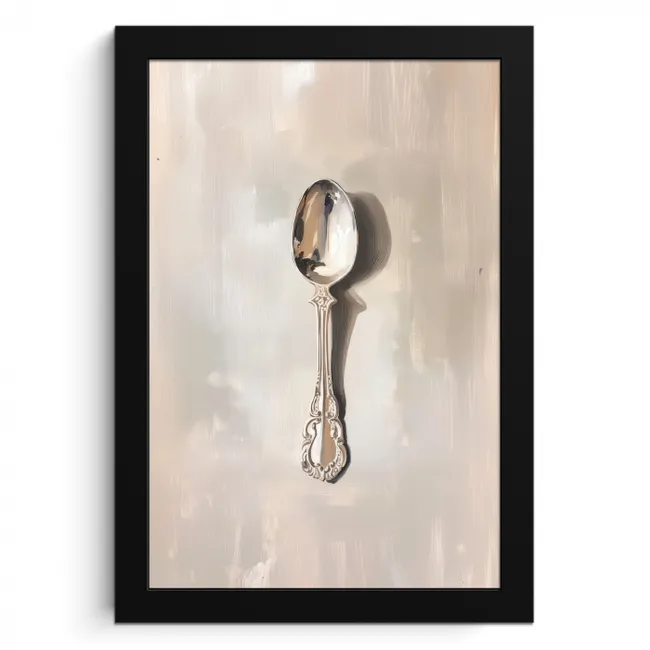 Lepel - Verf - Zilver KitchenYeah - Keuken - Fotolijst klein -3d