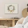 Kerstkrans - Kerst - Goud - Beige PET vilt klein -sfeer3