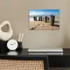 Zand - Strand - Paal - Water - Zomer poster papier klein -sfeer1
