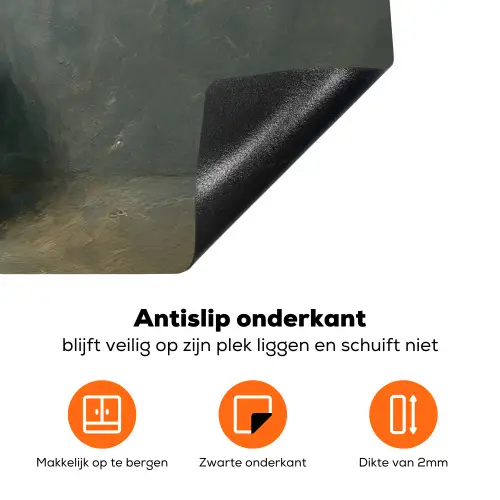 Schep - Gereedschap - Schilderij Inductie beschermer vinyl 3mm klein -zzzzzzz-td-onderkant