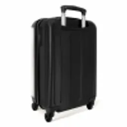 Prinses met zwart jurkje NBS - Handbagage koffer - Kinderen Unisex middel -achterkant