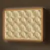 Patroon - Waaier -  Goud Light Box met batterij (Wandlamp) middel 907 -z3d_website