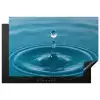 Waterdruppel - Water - Oppervlakte Inductie beschermer vinyl 3mm klein -3d