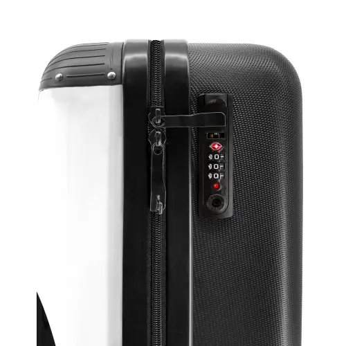Dierenportret - Pinguïn - kinderen Koffer - NBS - Handbagage middel -slot