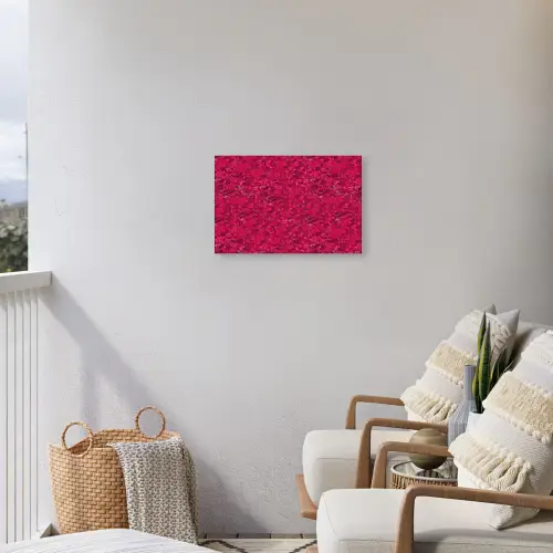 Vloeiend - Verf - Texturen - Rood Tuinposter op houten frame 2 cm dik klein 845 -sfeer1