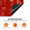Illustratie - Kerstsymbolen - Rood Inductie beschermer vinyl 3mm klein 276 -zzzzzzz-td-onderkant