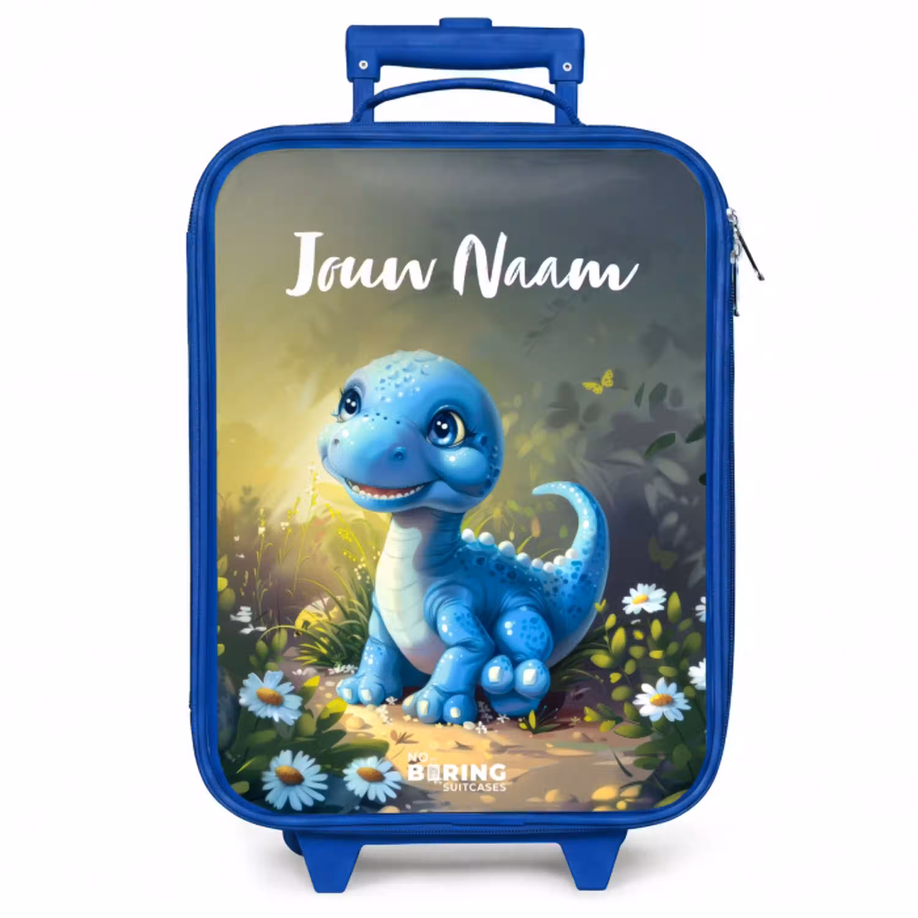 Branco Brontosaurus Kinderkoffer - Blauw klein -zzz_website3d