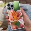 Lelie - Close up - Lichtroze Hoesje iPhone 16 Pro Max met koord klein -sfeer3