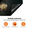 Boeket - Bloemen - Licht - Zwart Inductie beschermer vinyl 3mm klein -zzzzzzz-td-onderkant