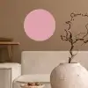 Roze - Kleuren - Interieur - Effen - Kleur Wandcirkel behangsticker klein 186 -sfeer1